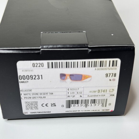 Oakley Men’s OO9231-1761 Heliostat Introspect Sunglasses - Picture 9 of 9